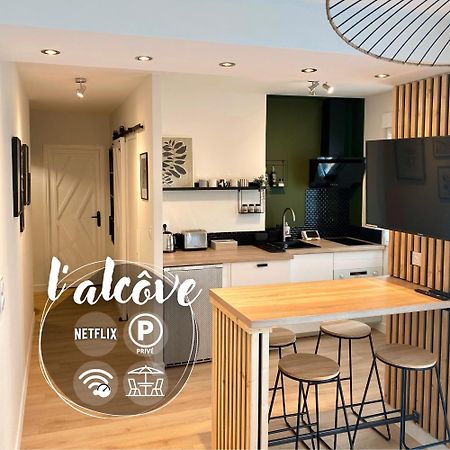 L'Alcove - T2 Calme, Terrasse & Parking Prive Apartment กัสทร์ ภายนอก รูปภาพ